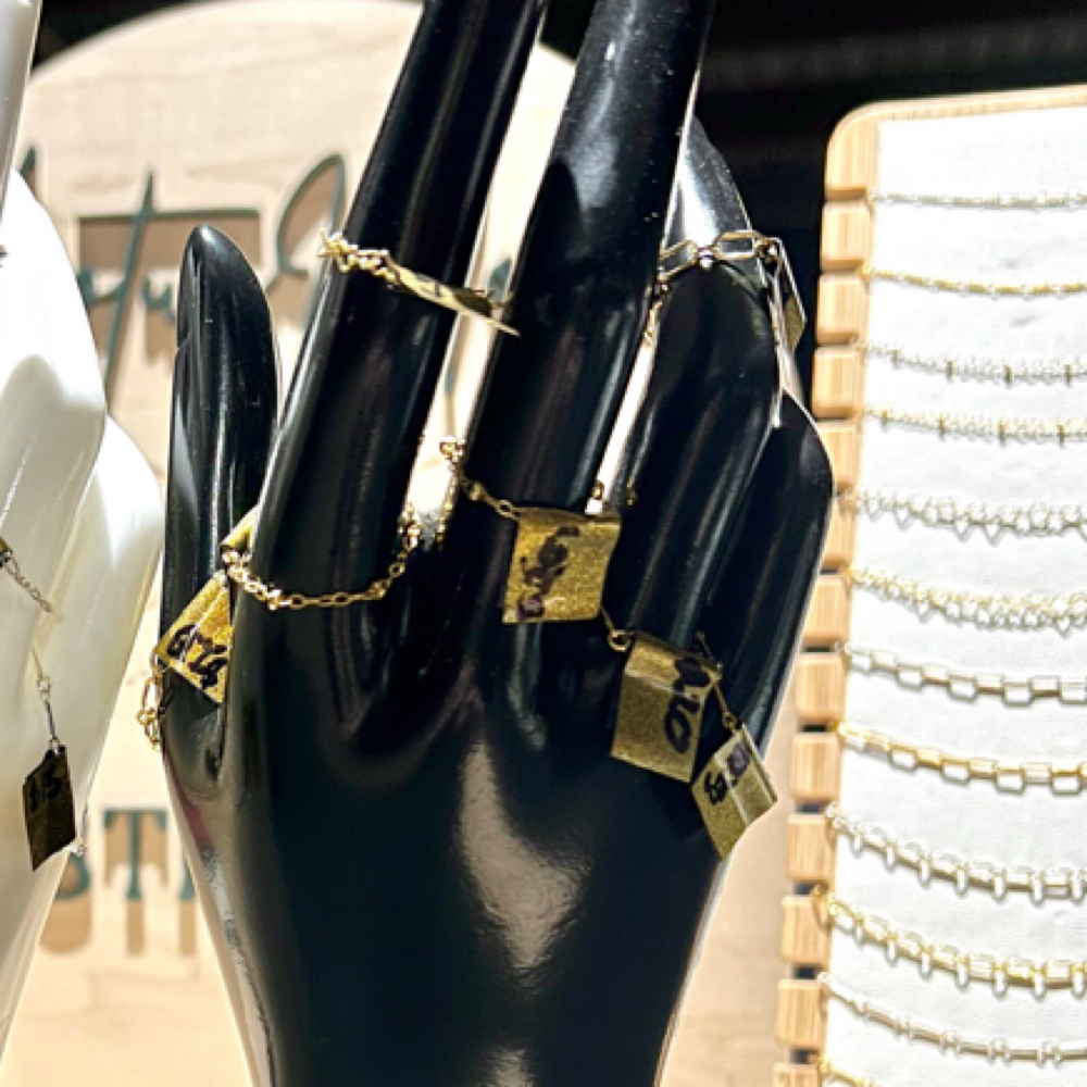 Gold Pre-made Rings at Lotus Moon Esthetics in Mesa, AZ