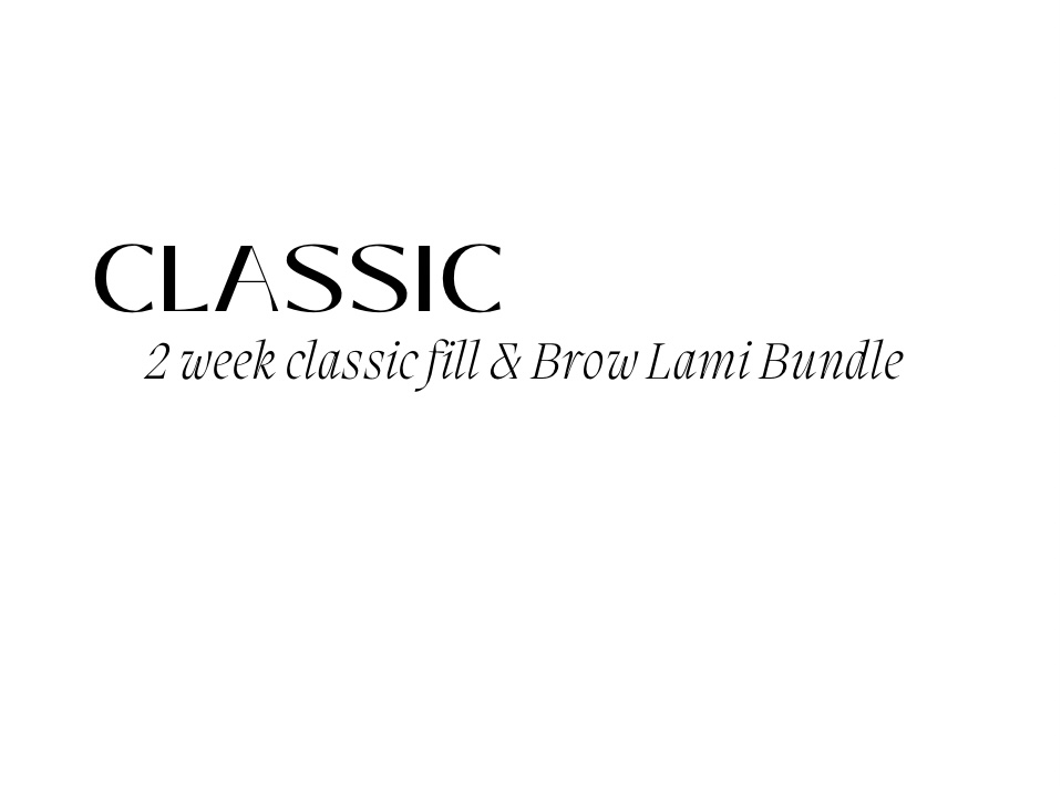 CLASSIC FILL & BROW LAMI BUNDLE