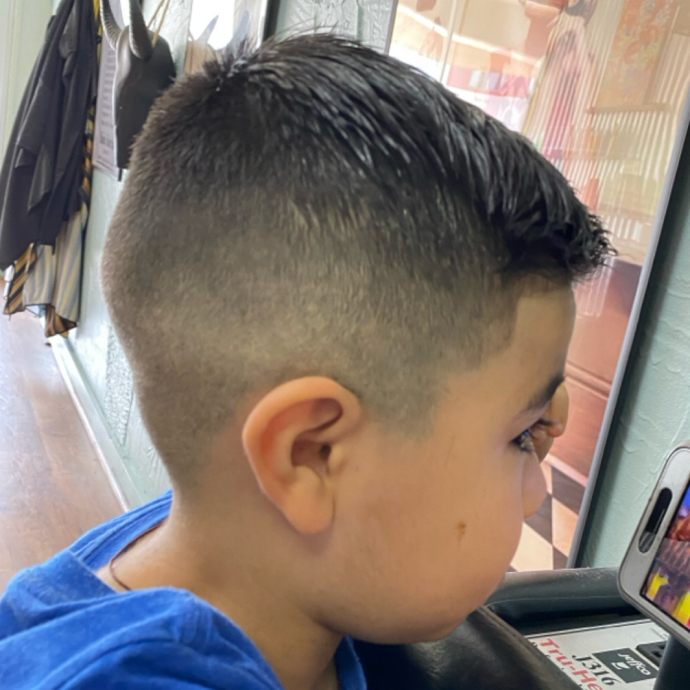 Little Boys Cut at Hair by McKenna in dalhart, TX