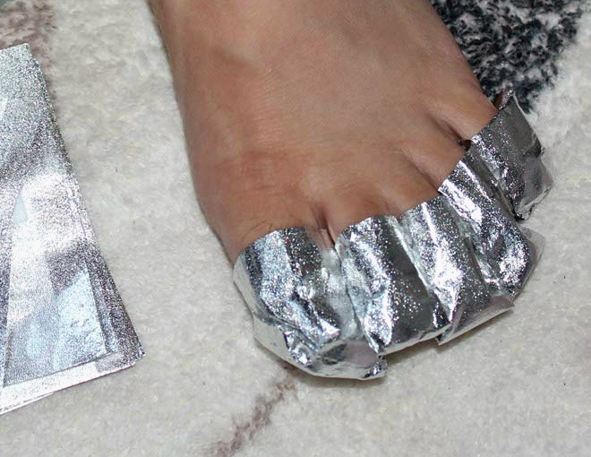 Gel Soak Off Feet w/ Service