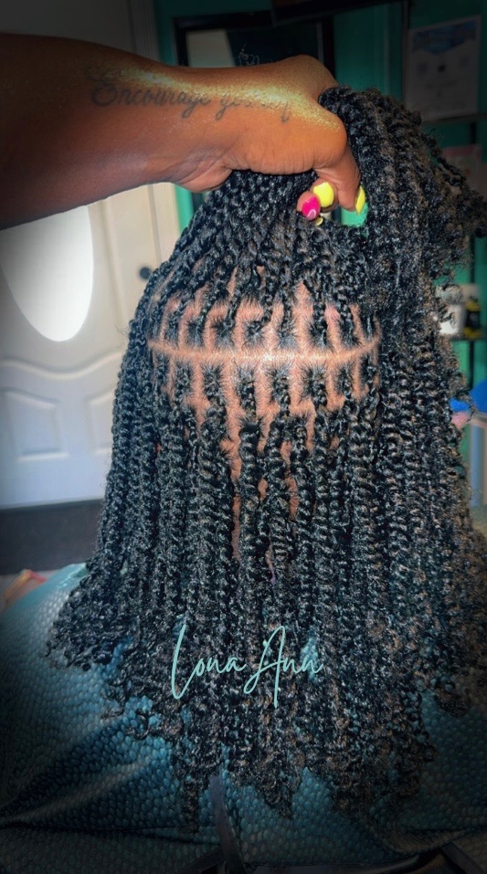 Kinky Twist Shoulder Length