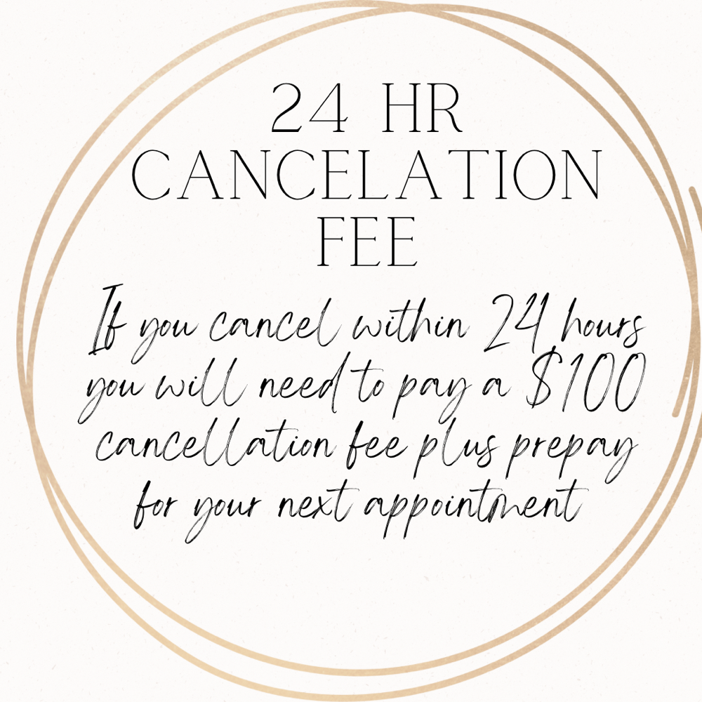 Within 24 Hour Cancel Fee