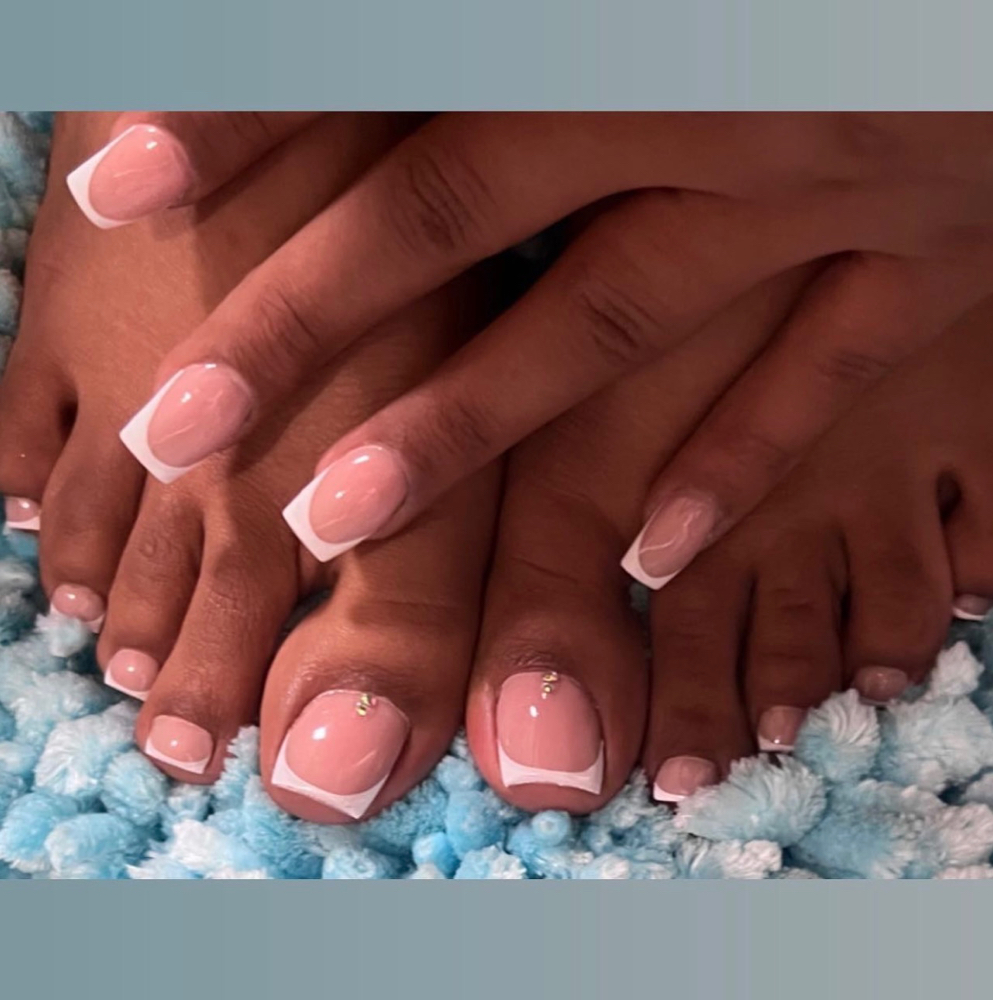 Acrylic On All Toes