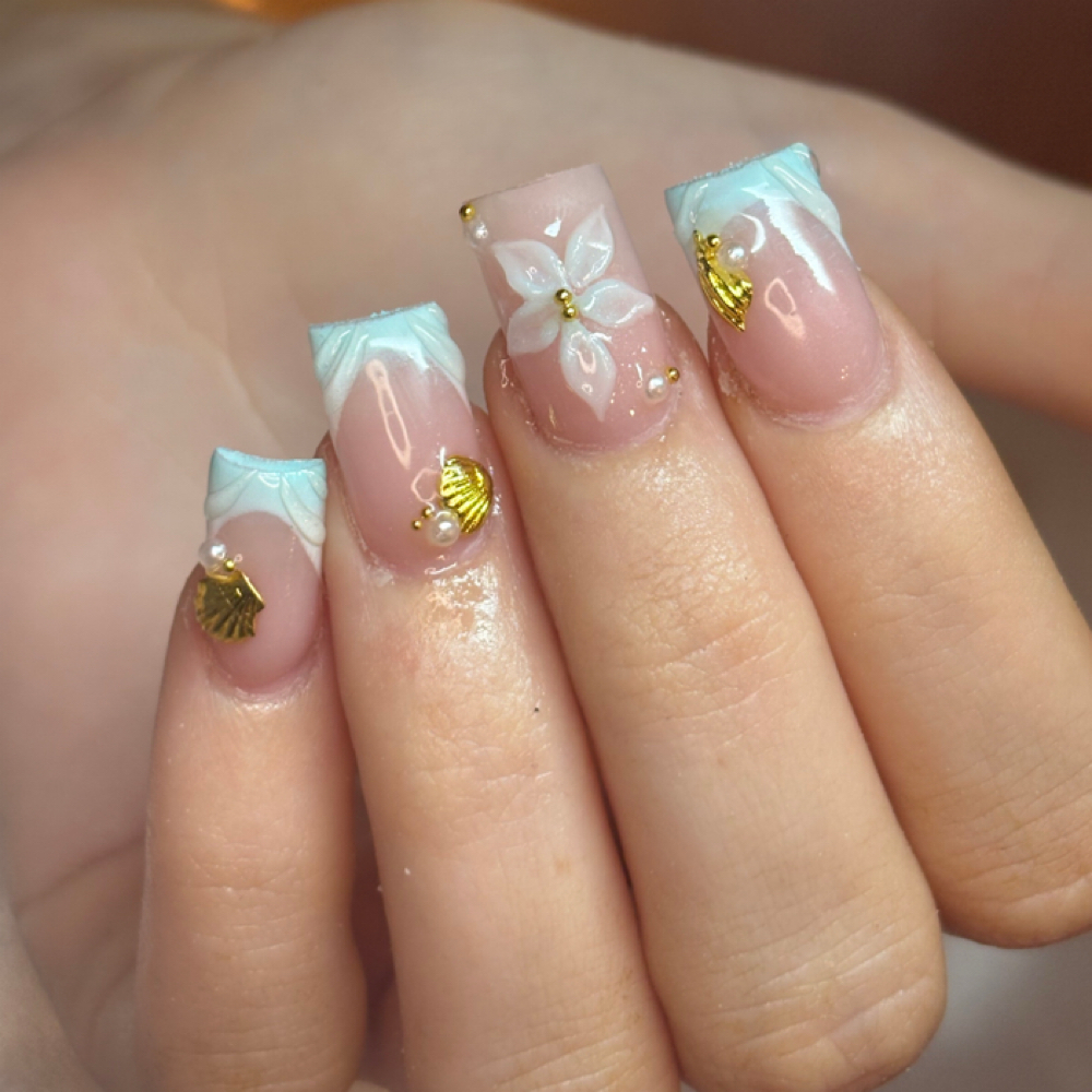 Full Acrylic Set (short) at Beauty by MC in East Peoria, IL