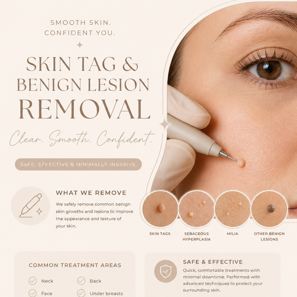 Skin Tag & Benign Lesion Removal at Radiance & Precision Aesthetics LLC in Fort Myers, FL