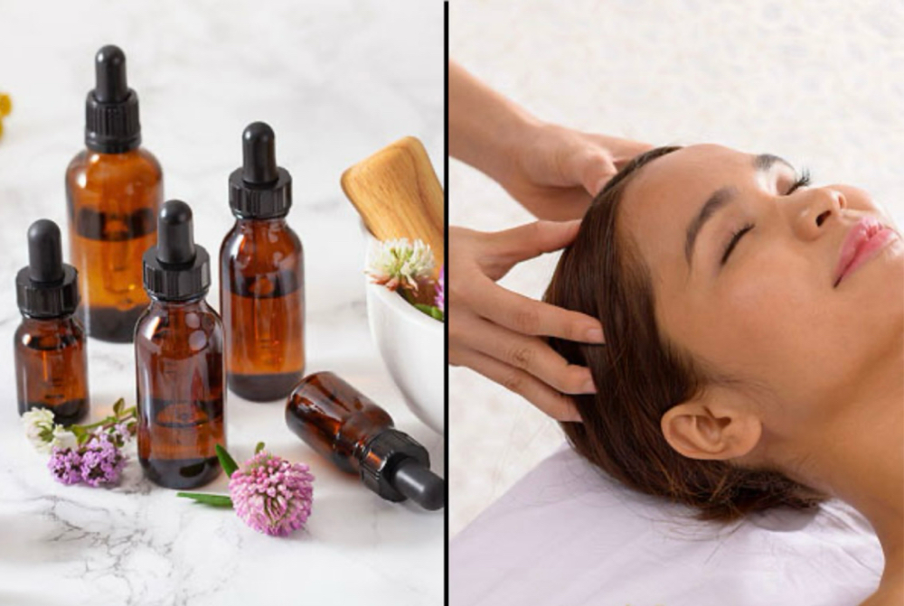 Aromatherapy Scalp Massage