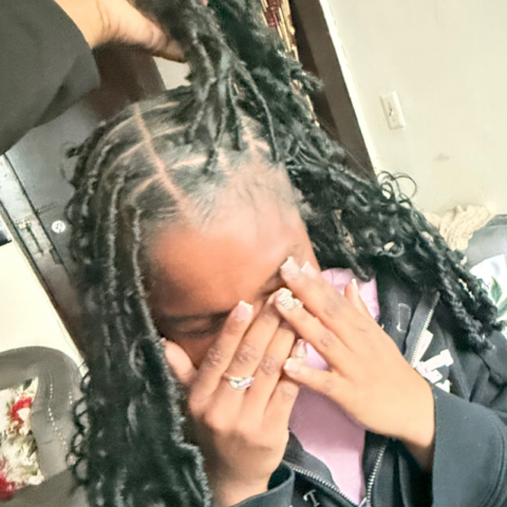 ( Any Size ) Boho Regular Locs at Briibehindthechairr in Irvington Nj, NJ