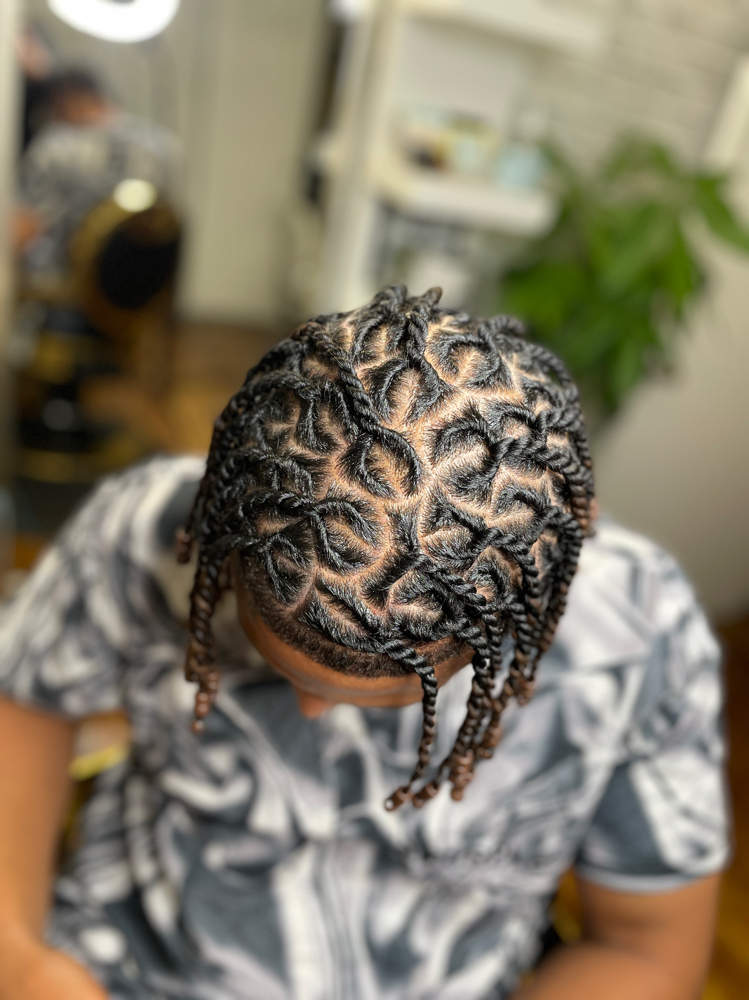 Smedium Two Strand twists