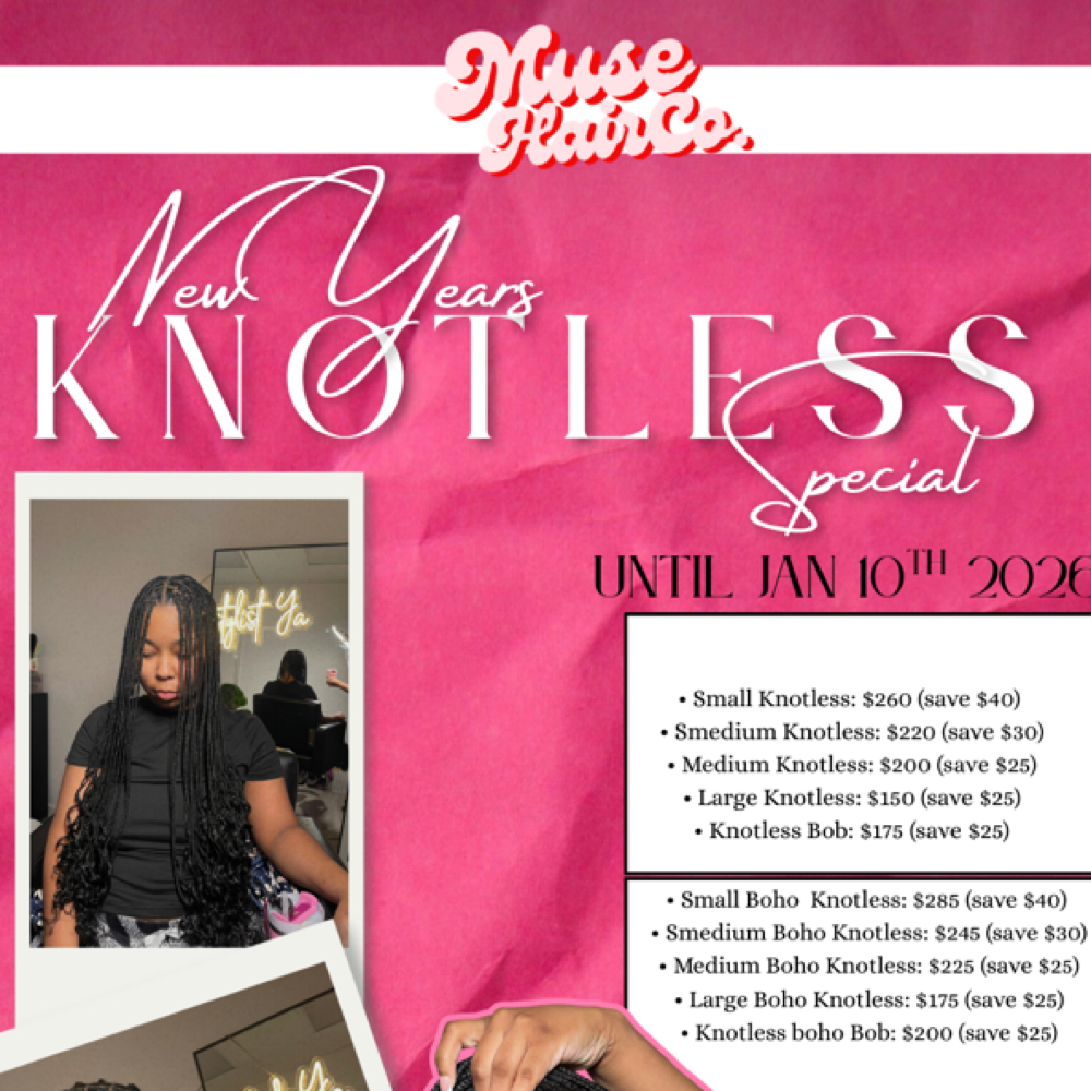 KNOTLESS SPECIAL at Hairstylist Ya 🎀 in Detroit, MI