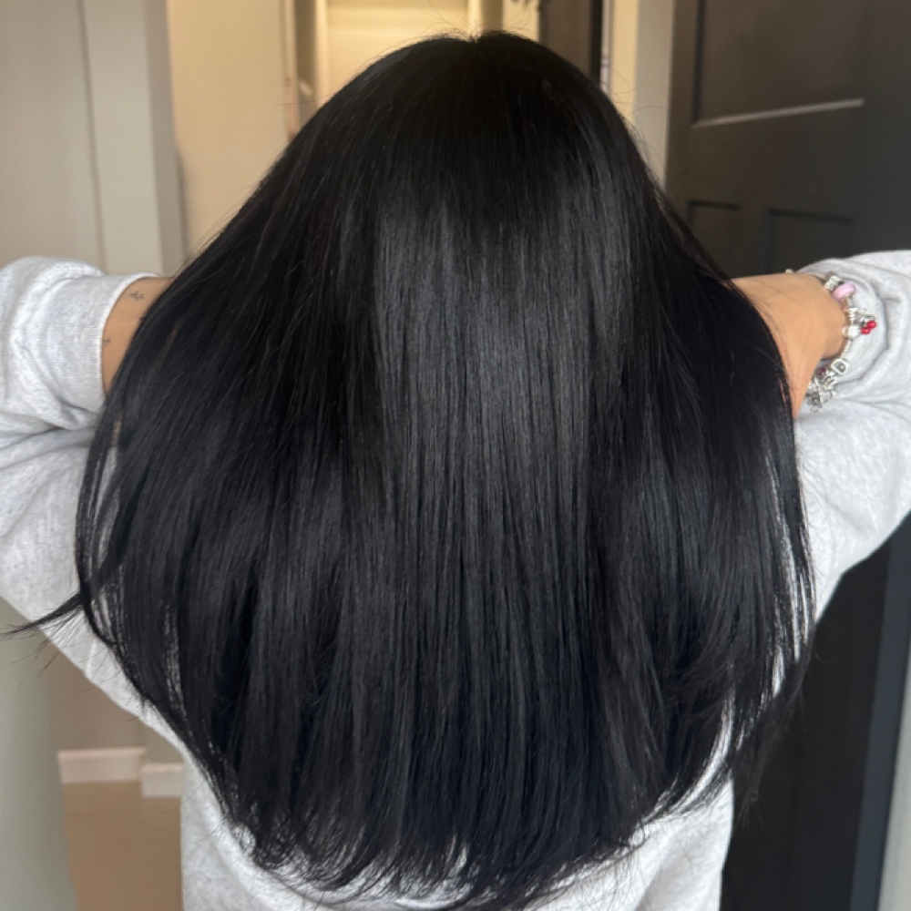 All Over Color at Itzel’s Hair Studio in Alton, TX