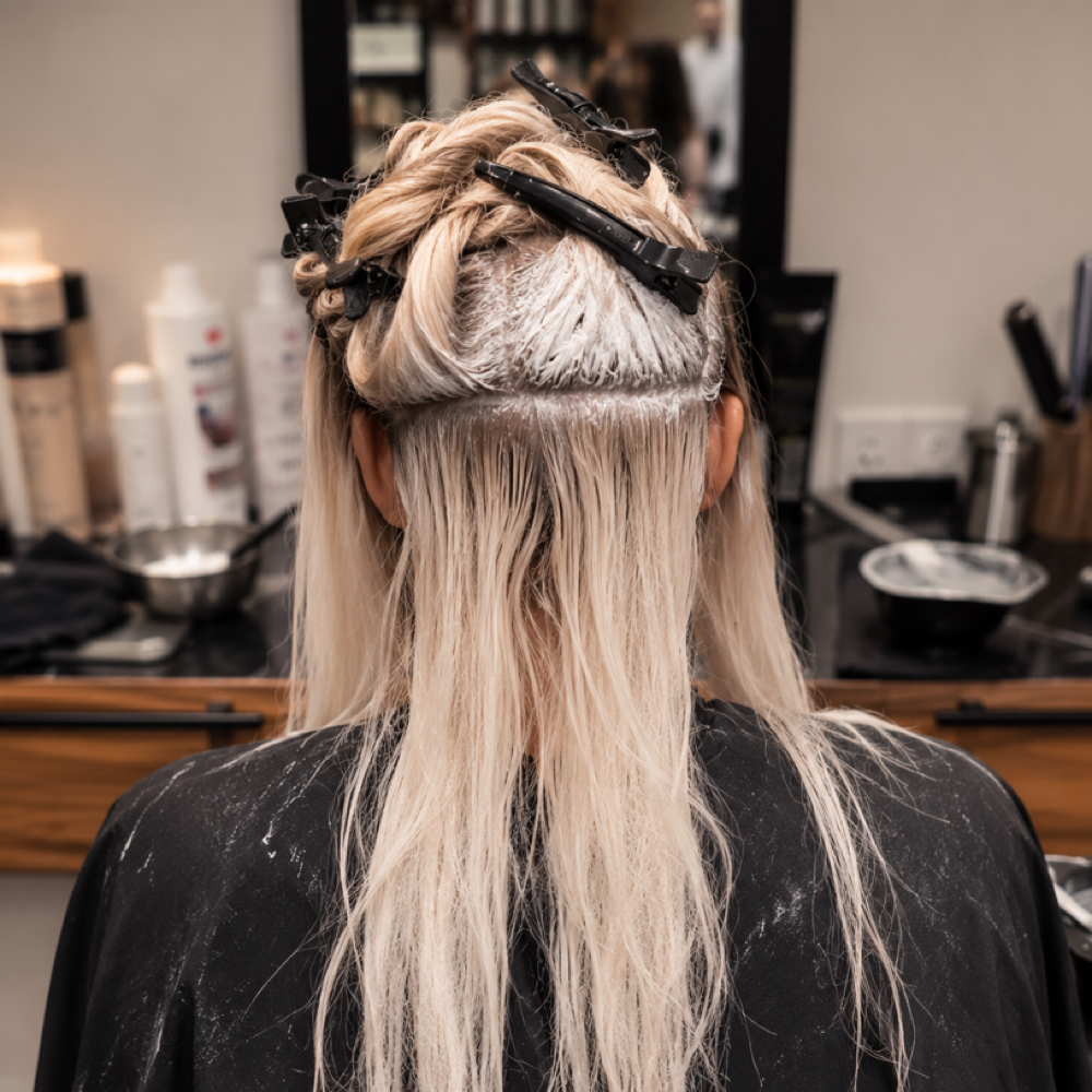 Scalp Bleach And Gloss at Sol Hair Co. in Tumwater, WA