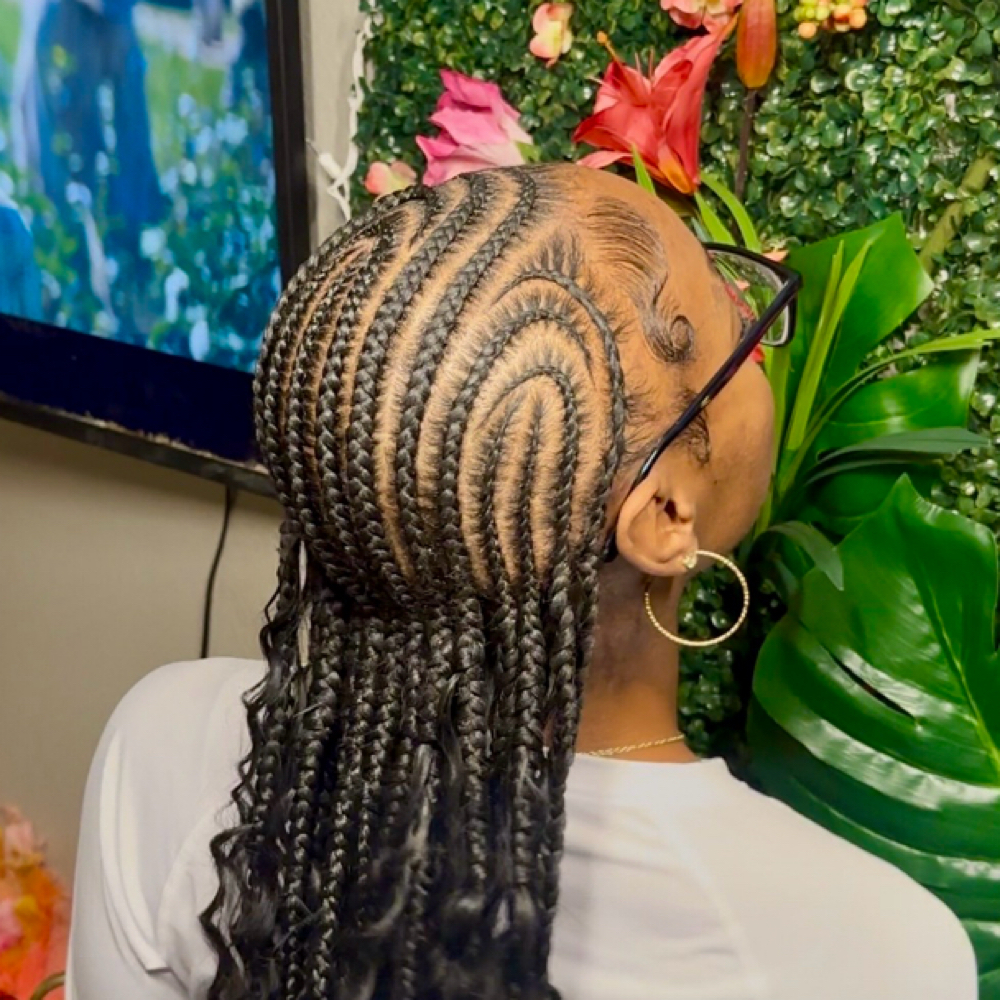 Feed In Braids at Kahuna Styles in colorado springs, CO