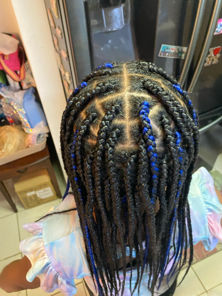 Kids Box Braids (ages 5-10)