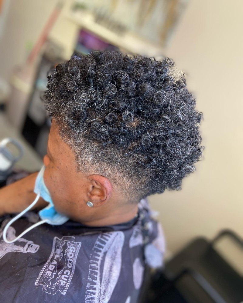 Short Natural Shampoo Style