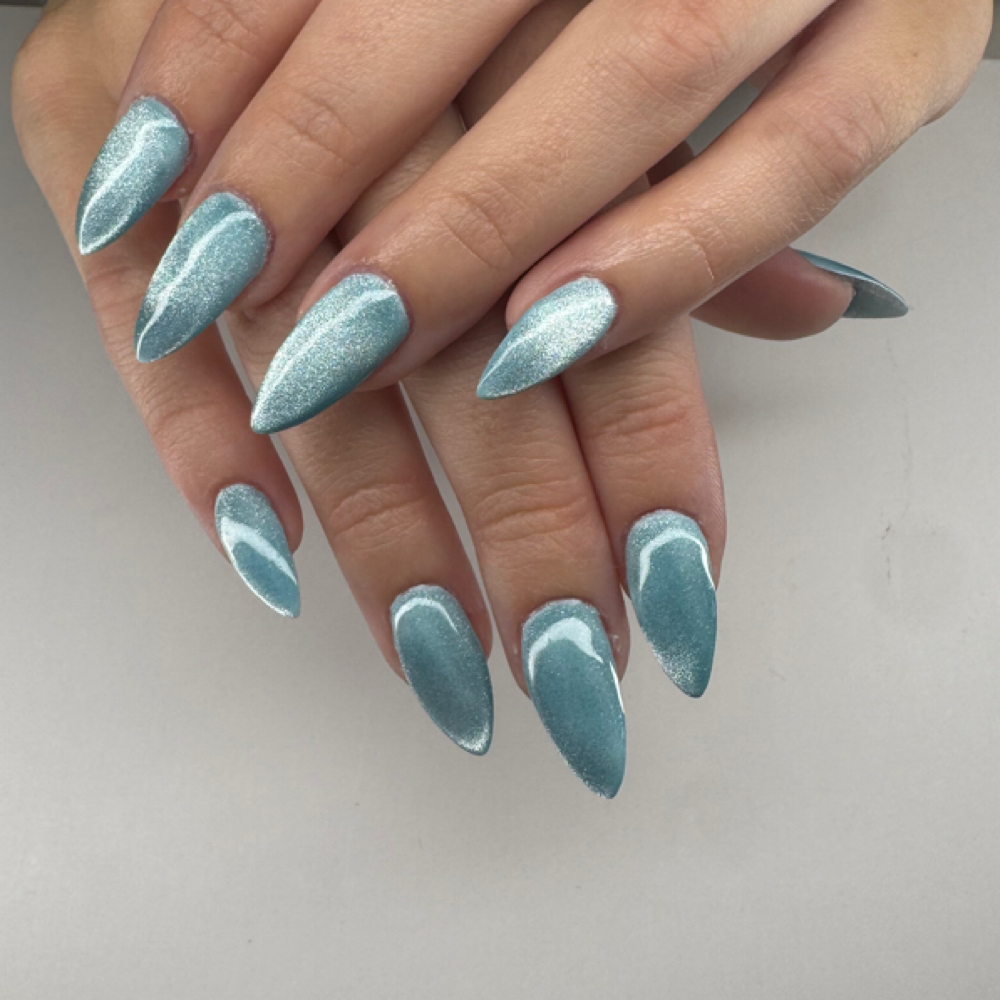 Long Builder Gel Fill-In at GlammbyGabb x LivsNailLounge in Monroe, OH
