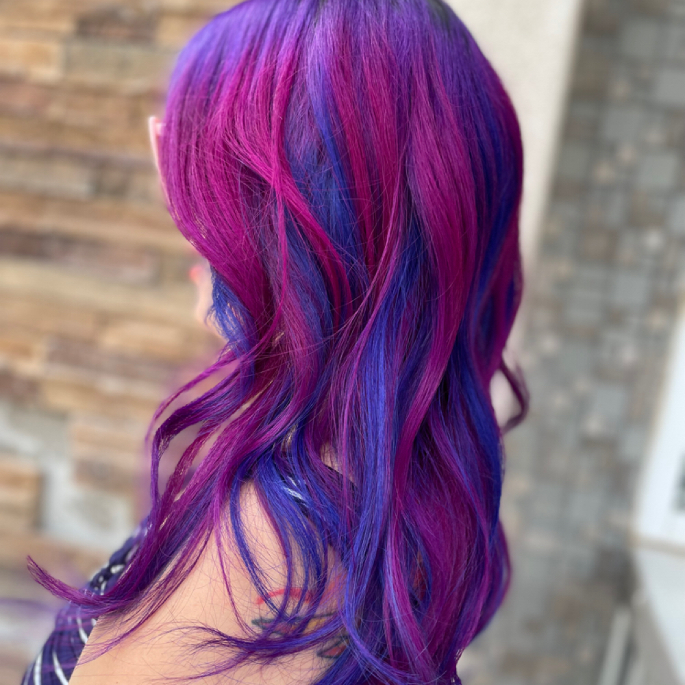 Fantasy Haircolor at Beauty Bar Hair & Nail lounge in El paso, TX