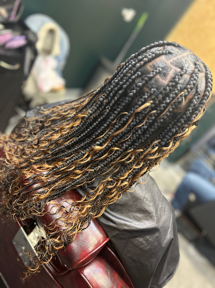 Boxed/Knotless Braids ADD ON