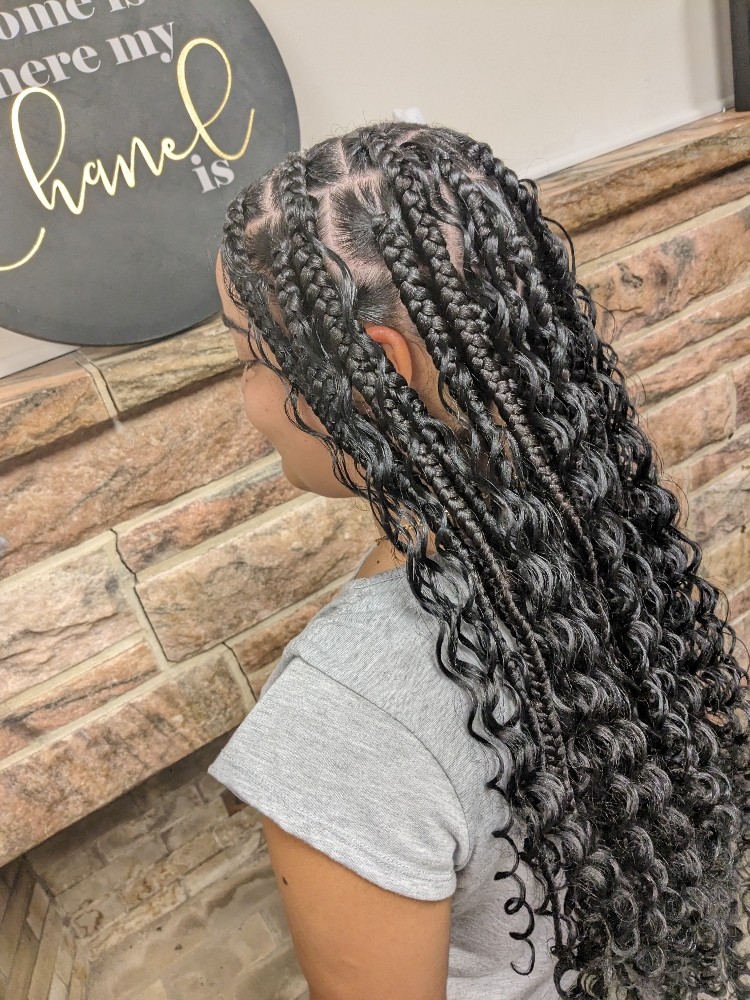 Large Knotless, Large Boho Knotless