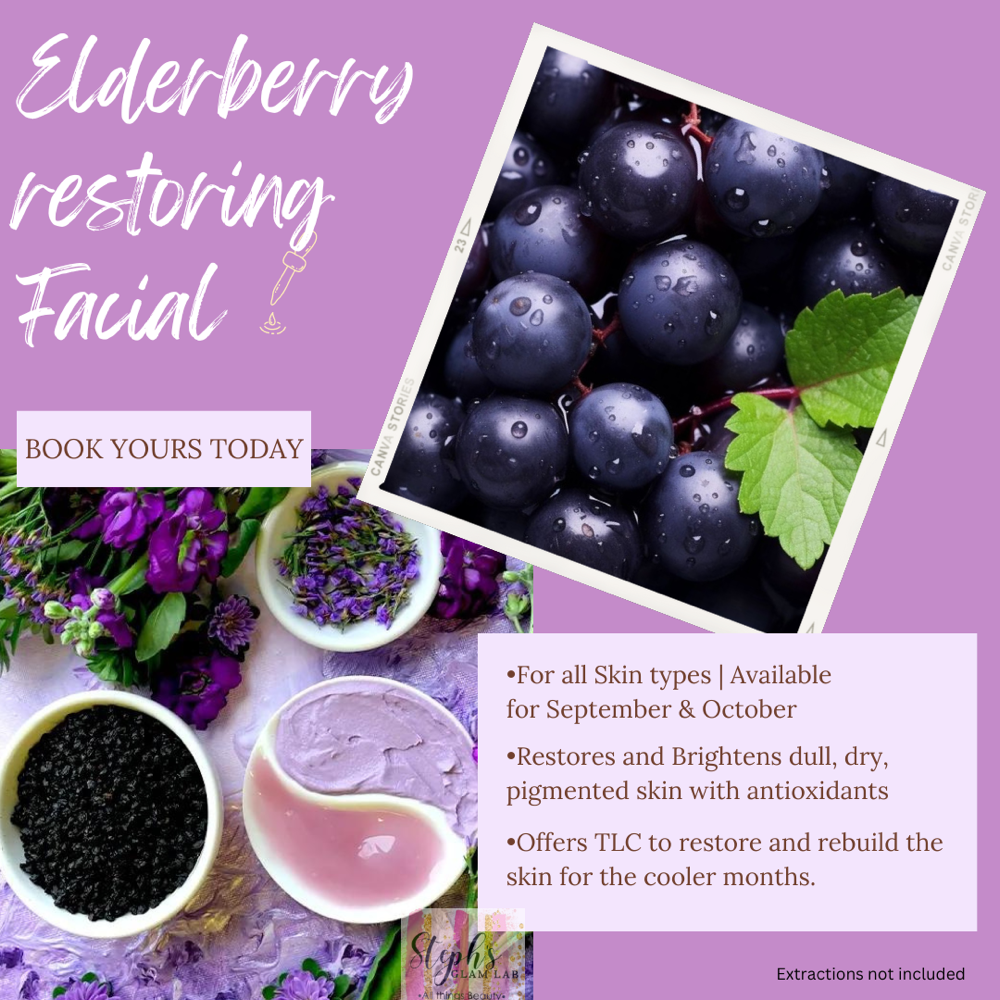 Fall Facial Special: Elderberry