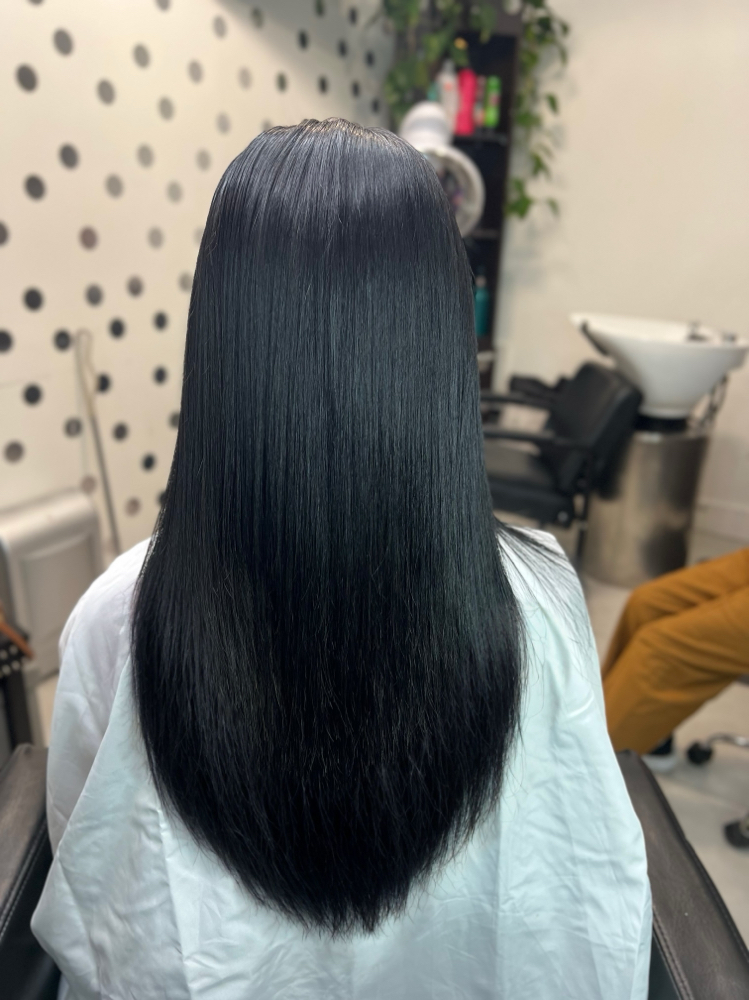 Brazilian Blow Out Long Hair