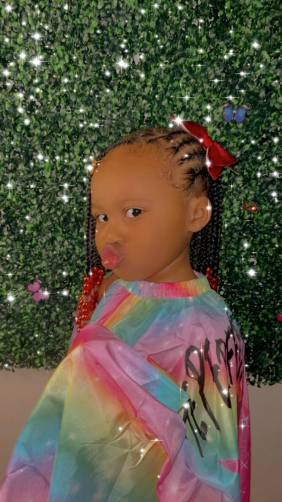 Minnie mouse Cornrows