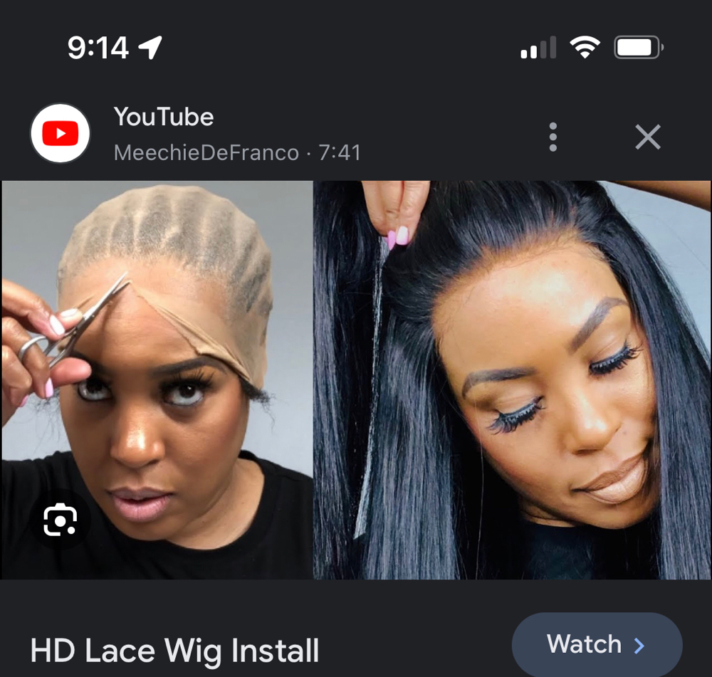 Installing Wigs