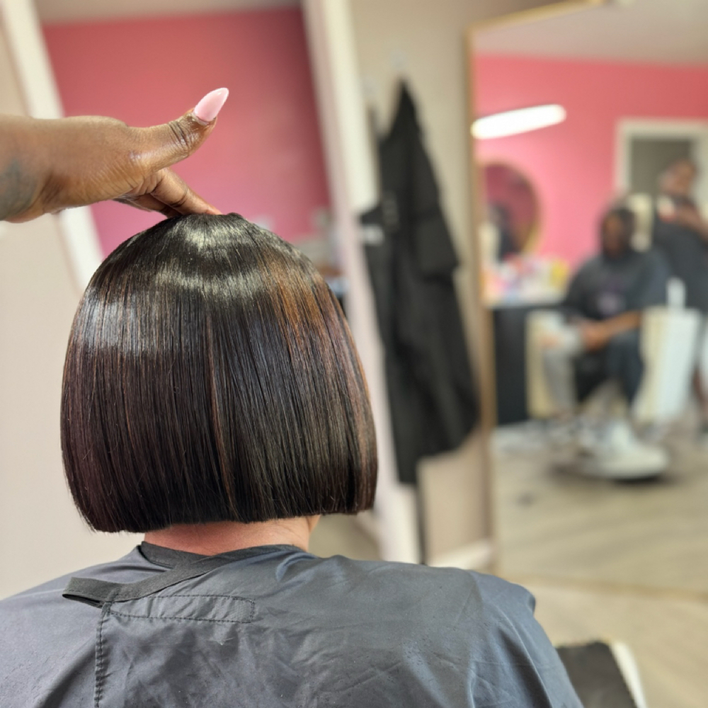 Quick weave Bob at SheesDreamy Hair Studio in Sanford, FL