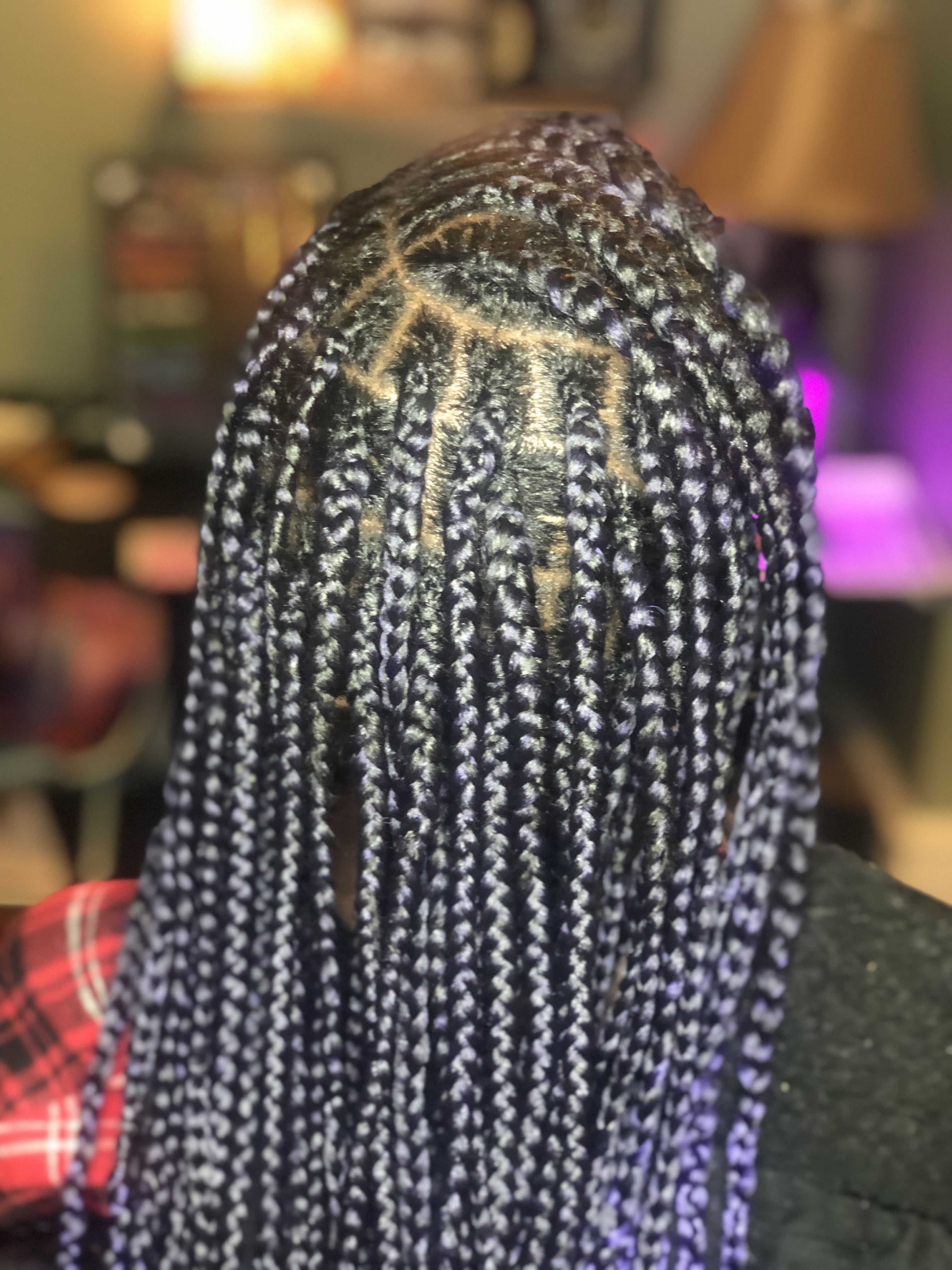 Small Knotless box braids or Twists