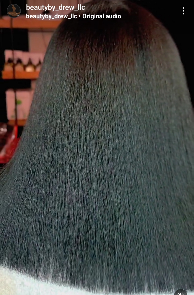 Luxury Silk Press