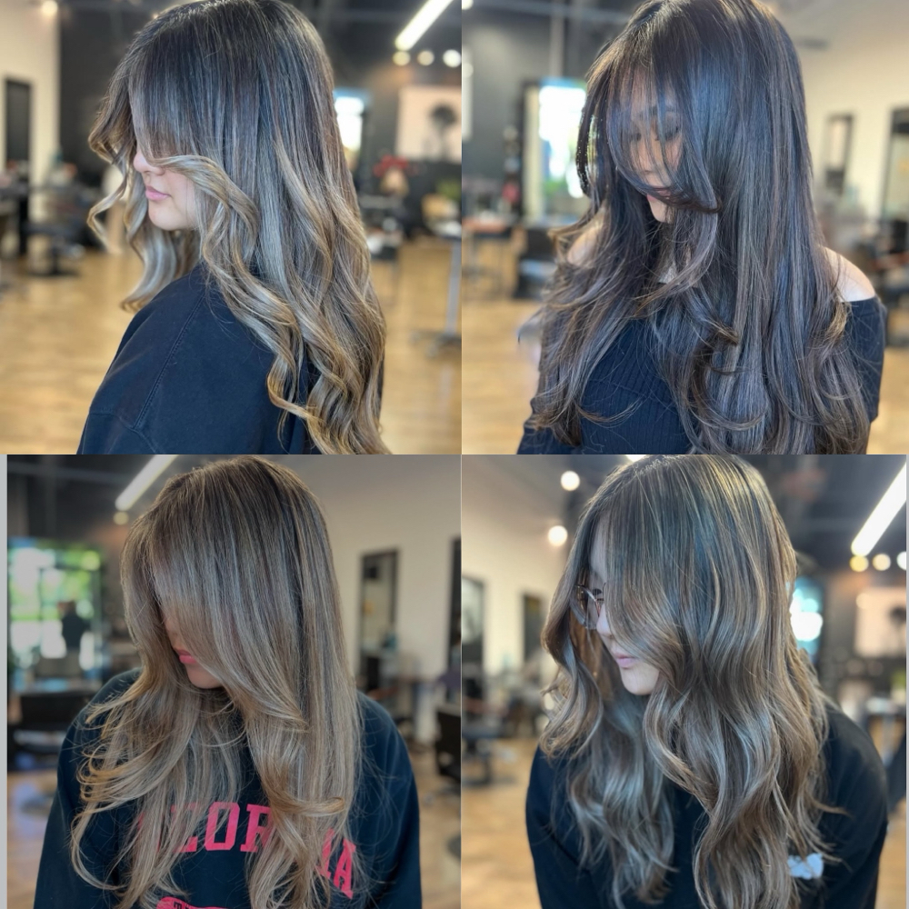 Focal Balayage/ Highlights