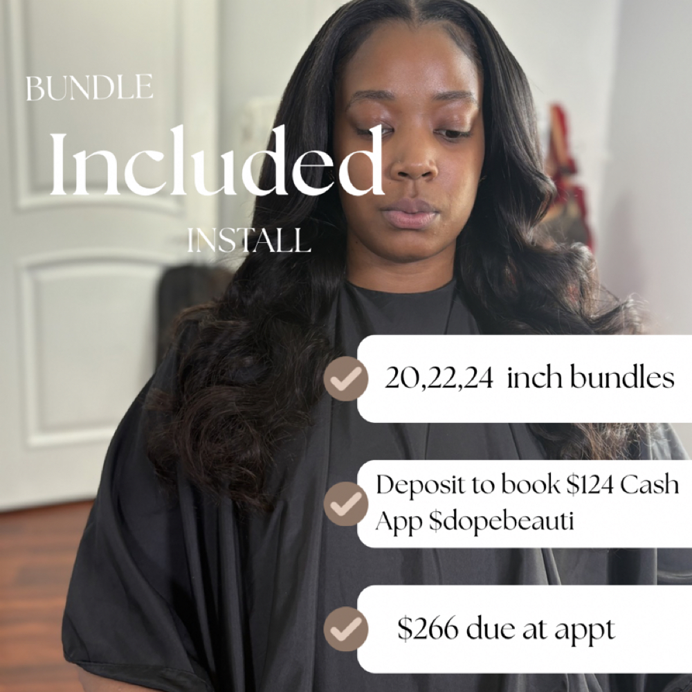 Bundle Included Install 20,22,24in at Dope Beauti in Harrisburg, PA