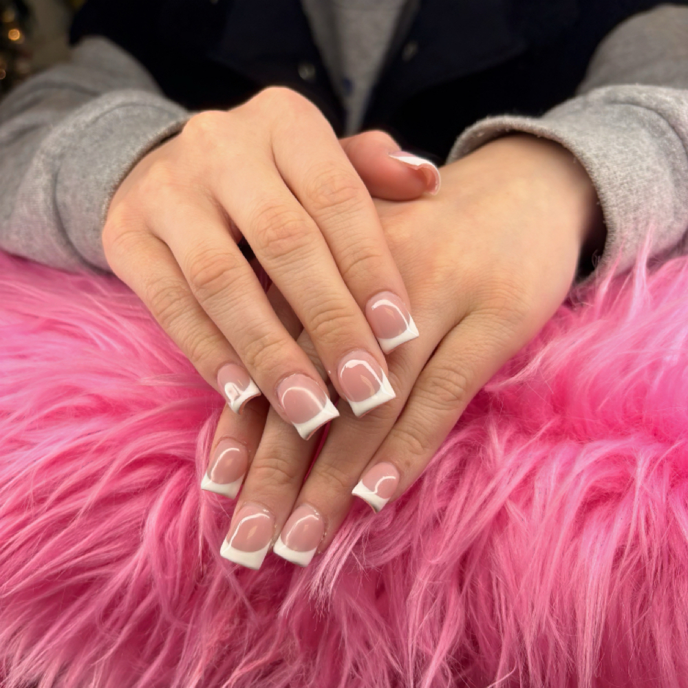 French Tip (Add-On) at ClawsbyChas in Helen, GA