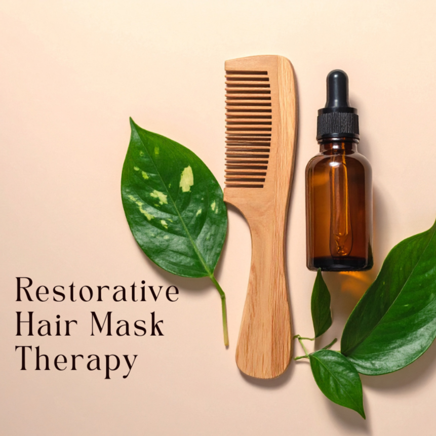 Restorative Hair Mask Therapy at The Feel Good Chair in Hammond, IN