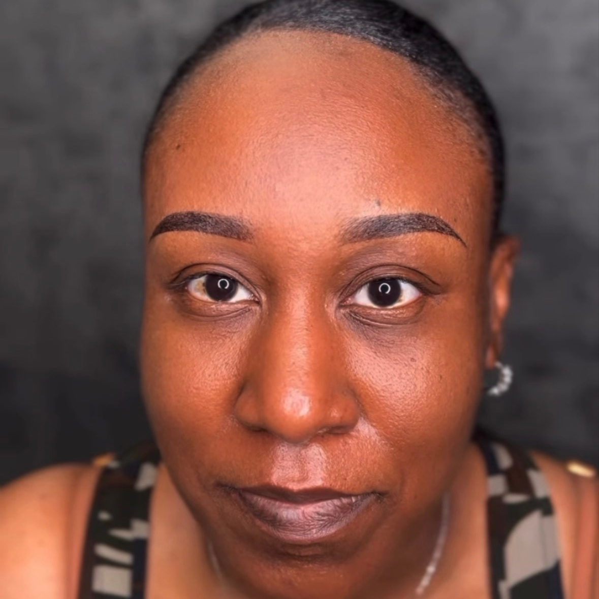 Ombré powder brows at Ash Beauty Visions in Spring, TX