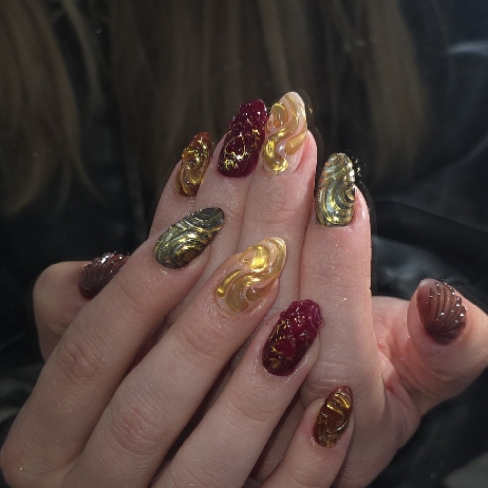 Russian Overlay - New at Mai Nails Done in North Hollywood, CA