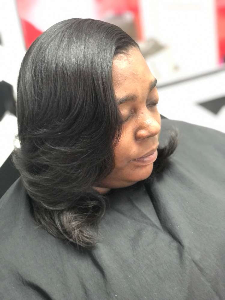 Wash And Style (Relaxed Hair)