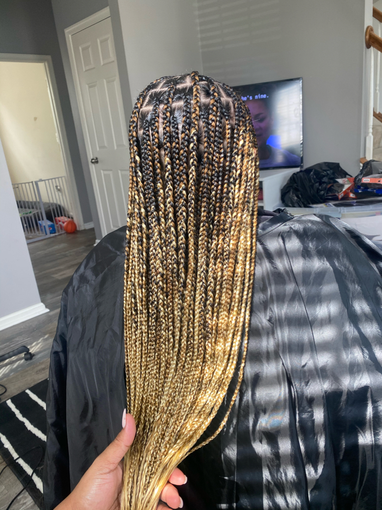 Knotless Box Braids (Smedium)