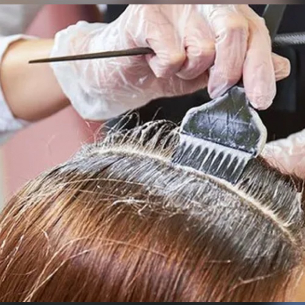 Color Touch-Up (Grey Coverage) at JR Studio in Dearborn, MI