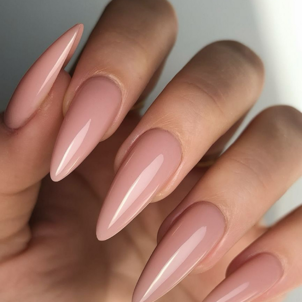 Full Set - No art, long length at K.M. Beauty Studio in Polson, MT