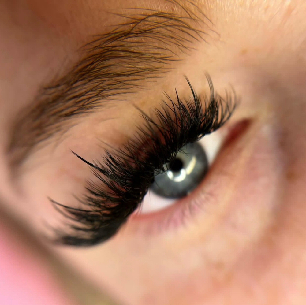 Light Cured Wispy Lashes at The Pink Room in Reno, NV