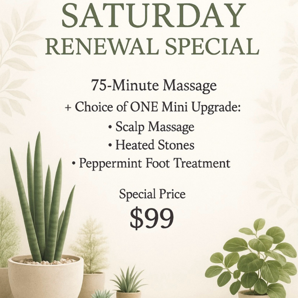 $99 Saturday Renewal Special at Remedy Restorative Wellness in Wilmington, DE