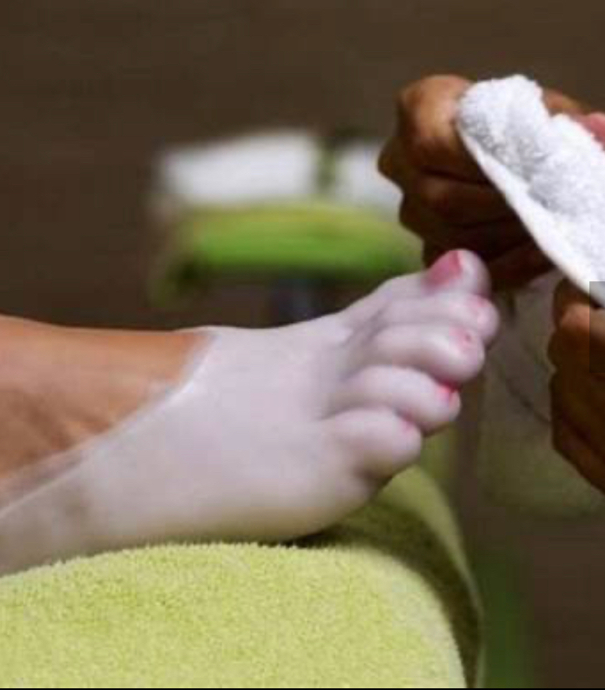 Foot Paraffin Add On at Cruz Medina Nail Therapy Studio in Garden City, MI