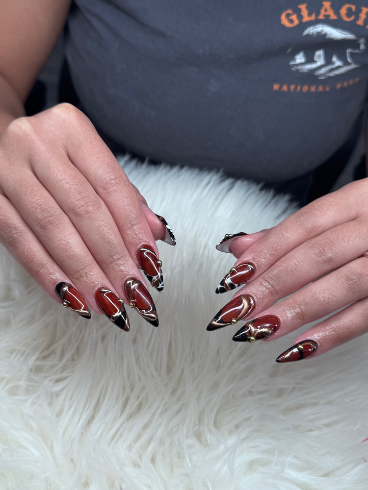 Refill - Arcylic at Glamour Nails & Spa in Harker Heights, TX