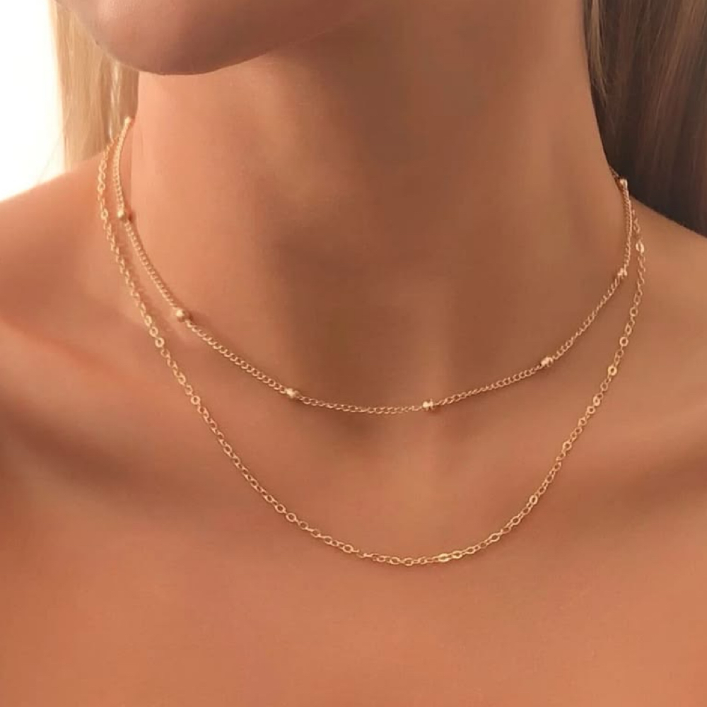 Silver Necklace at Aura Nail Studio in Norristown, PA