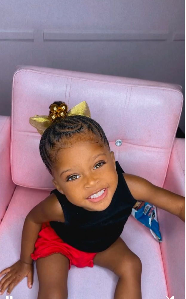 Kid Braids (natural) (9 & Under)