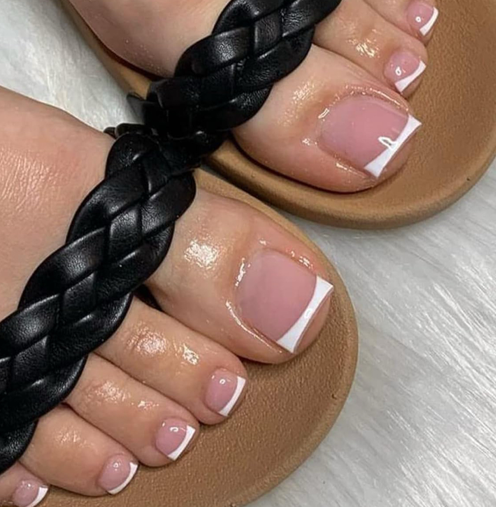 Pedicure /French/gel