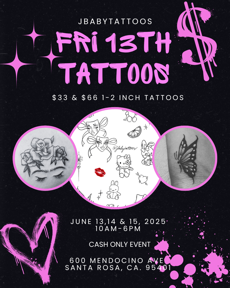 Friday 13 Tattoos