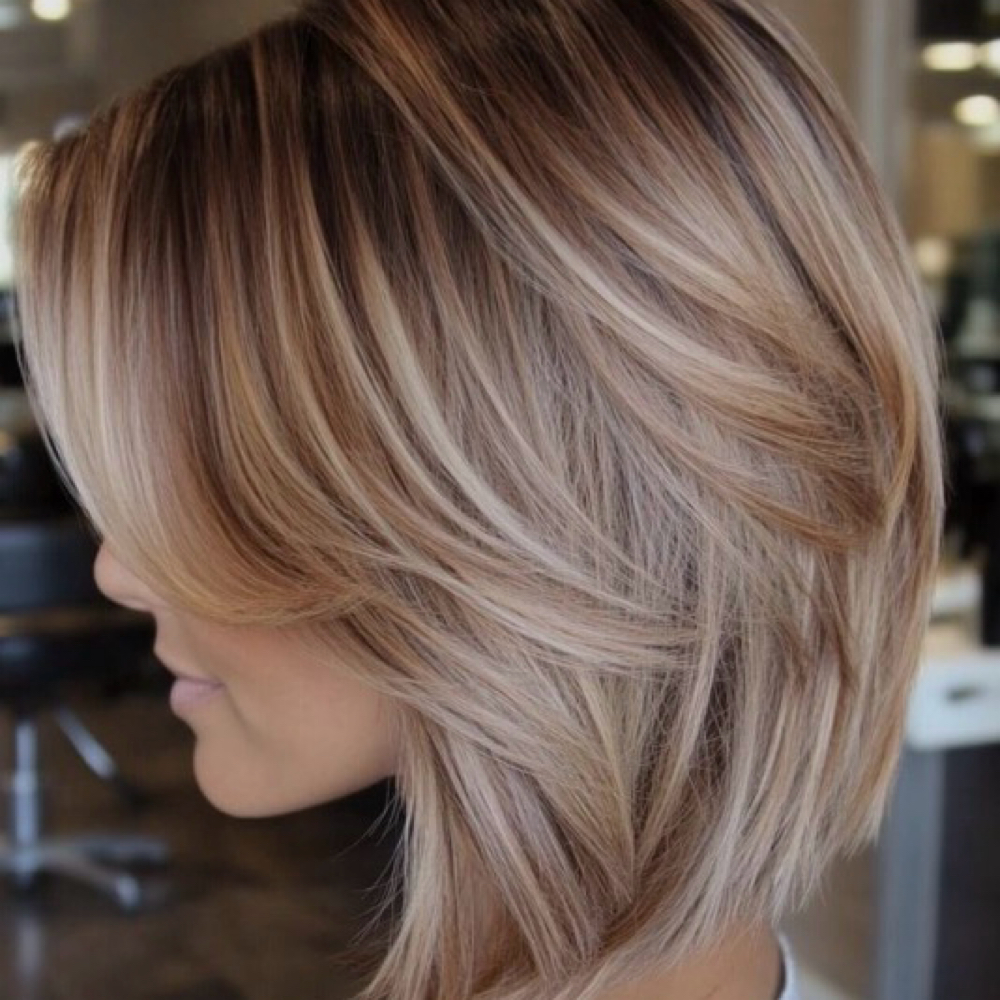 Women Haircut medium at Luxe Hair Lounge in brooklyn, NY