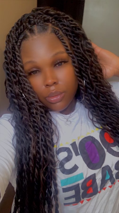 Medium Boho Twist/ Human Curls