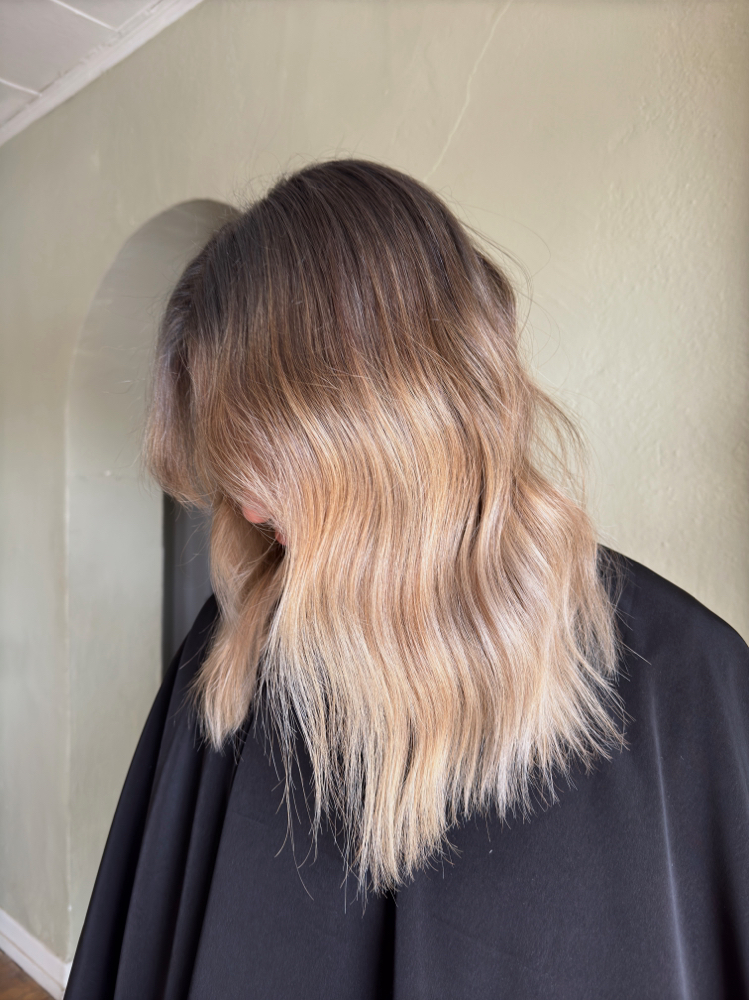 Partial Root Retouch -Gray Coverage